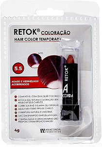 Anaconda Retok Hair Color Temporary 5.5 Acajú E Acobreado 4g