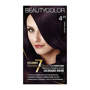 Beauty Color Coloração Kit 4.20 Violeta Intenso