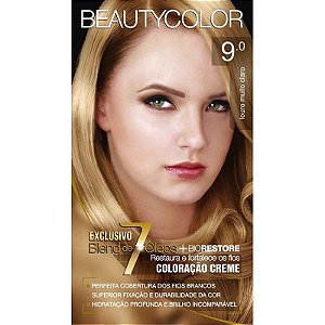 Beauty Color Coloração Kit 9.0 Louro Muito Claro