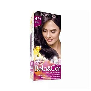 Bela&Cor Coloração Kit 4.20 Violeta Intenso