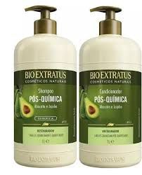 Bio Extratus Kit Pós Química Shampoo 1L + Condicionador 1L