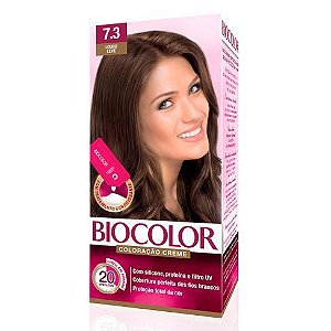 Biocolor Coloração Kit Mini 7.3 Louro Leve