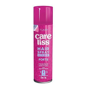 Cless Spray Fixador Care Liss Forte 250mL
