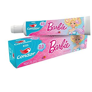 Condor Pasta Dental 2 a 5 anos Barbie 50g