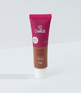 Dailus Base Hidratante Liquida Soft 12 Marrom Médio 30g