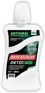 Dental Clean Enxaguante Bucal Detox Pro Antiviral 600ml