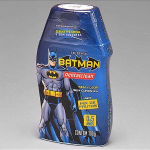 Dentalclean Cuidados Bucais Batman sem Fluor 100g