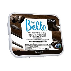 Depil Bella Cera Elástica Dark Chocolate 1000g