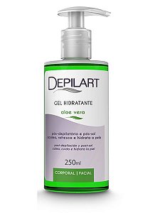 Depilart Gel Pós-depilação Hidratante Aloe Vera 250mL