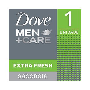 Dove Sabonete em Barra Hidratante MEN+CARE Extra Fresh 90g