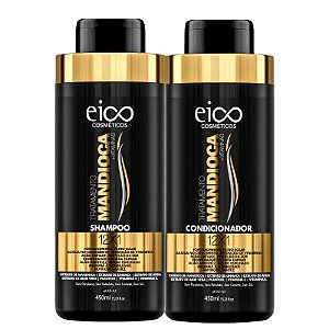 Eico Tratamento Mandioca Kit Shampoo + Condicionador 450ml + 450ml