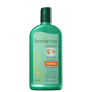 Farmaervas Shampoo Jaborandi e Argan 320ml