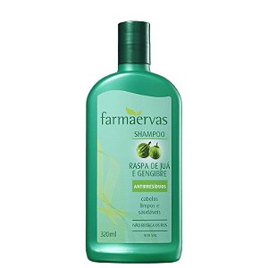 Farmaervas Shampoo Juá e Gengibre 320ml