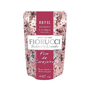 Fiorucci Sabonete Líquido Flor de Cerejeira Refil 440mL