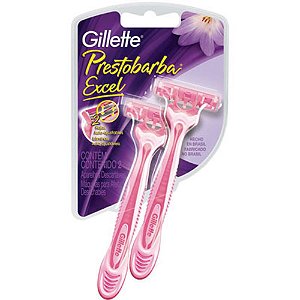 Gillette Carga Sensor Excel Feminino 3 Unidades 39g