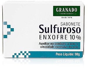 Granado Sabonete Sulfuroso Enxofre 10% 90g