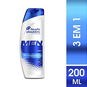 Head & Shoulders Shampoo Men 3 em 1 200mL