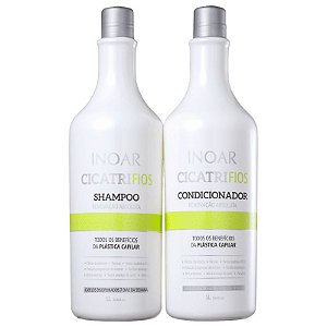 Inoar Kit Shampoo + Condicionador Cicatrifios 1L+1L