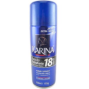 Karina Hair Spray Fixação Extra Forte 250ml
