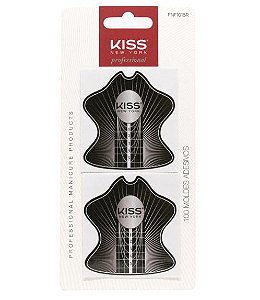 Kiss Moldes para Unhas 100 moldes 25g