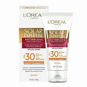 L'Oréal Paris Protetor Solar Expertise Facial Antirrugas FPS30 50g