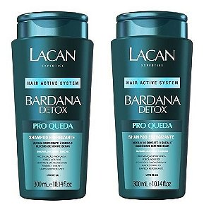 Lacan Shampoo Bardana Detox Pró Queda 300ml