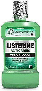 Listerine Antisséptico Bucal Anticaries Zero Alcool 250ml
