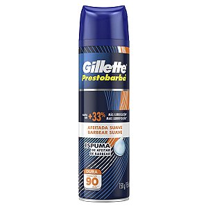 Gillette Espuma de Barbear Prestobarba 150g