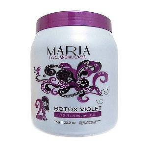 Maria Escandalosa Botox Capilar Violet para Louros 1000g