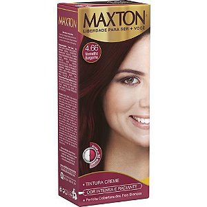 Maxton Kit Coloração Vermelho Borgonha 4.66
