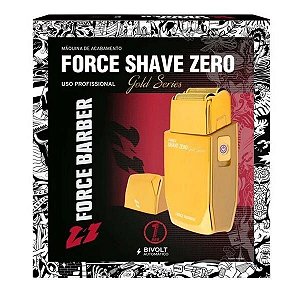 MQ Professional Máquina de Acabamento Force Shave Zero Gold Bivolt