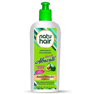 Natu Hair Leave-in Manutenção Intensiva Óleo de Abacate 300mL