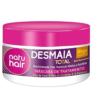 Natu Hair Máscara Desmaia Total 350g