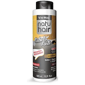 Natu Hair Shampoo Cabelo Forte 500ml