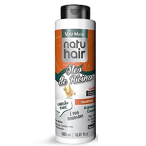 Natu Hair Shampoo Óleo de Rícino 500ml