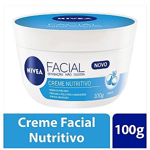 Nivea Creme Hidratante Facial Nutritivo 100g