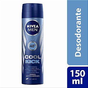Nivea Desodorante Aerosol Cool Kick Masculino 150mL