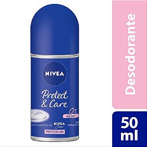 Nivea Desodorante Roll-on Protect & Care Feminino 50mL