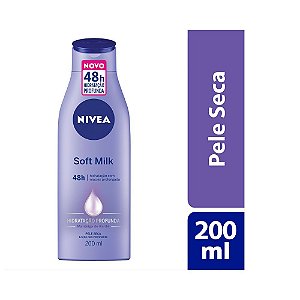 Nivea Hidratante Corporal Soft Milk Pele Seca 200mL