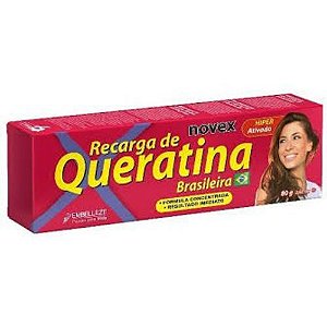 Novex Recarga de Queratina Brasileira 80g