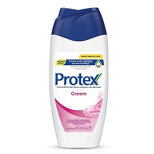 Protex Sabonete Líquido Antibacteriano para Corpo Protex Cream 250ml Sabonete Líquido para Corpo