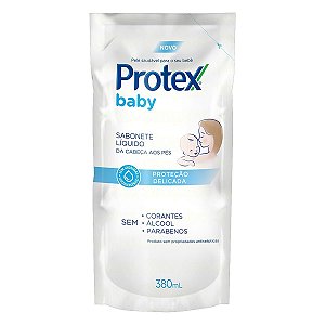 Protex Sabonete líquido para bebê Protex Baby Delicate Care 380ml