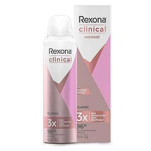 Desodorante Rexona Aerosol Feminino Clinical Classic 55ml