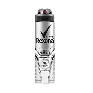 Rexona Desodorante Aerosol Masculino 48h Sem Perfume 150mL