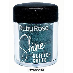 Ruby Rose Glitter Solto Turquoise 21g