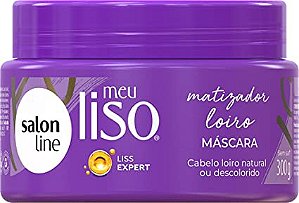 Salon Line Máscara Meu Liso de Hidratação Matizador 300g
