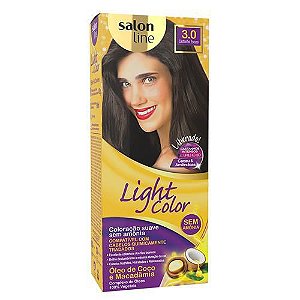 Salon Line Tonalizante Light Color 3.0 Castanho Escuro