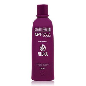 Sillage Shampoo Premium Marsala Matizador 200mL