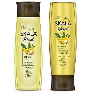 Skala Kit Shampoo+Condicionador Expert Banana 325+325mL