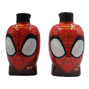 Spider Man Kit Shampoo + Condicionador Açaí e Guaraná 250ml + 230ml